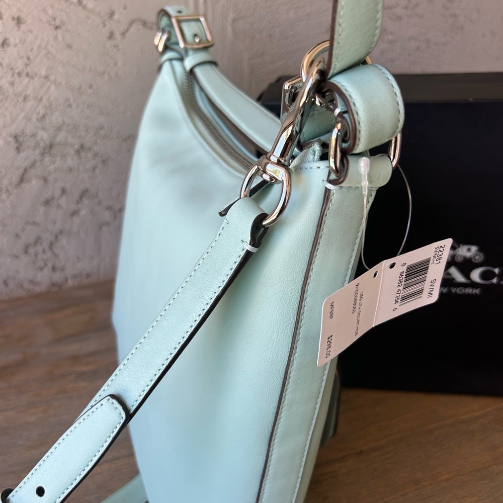 Legacy Courtenay Hobo In Leather Mint Green - Picture 3 of 5